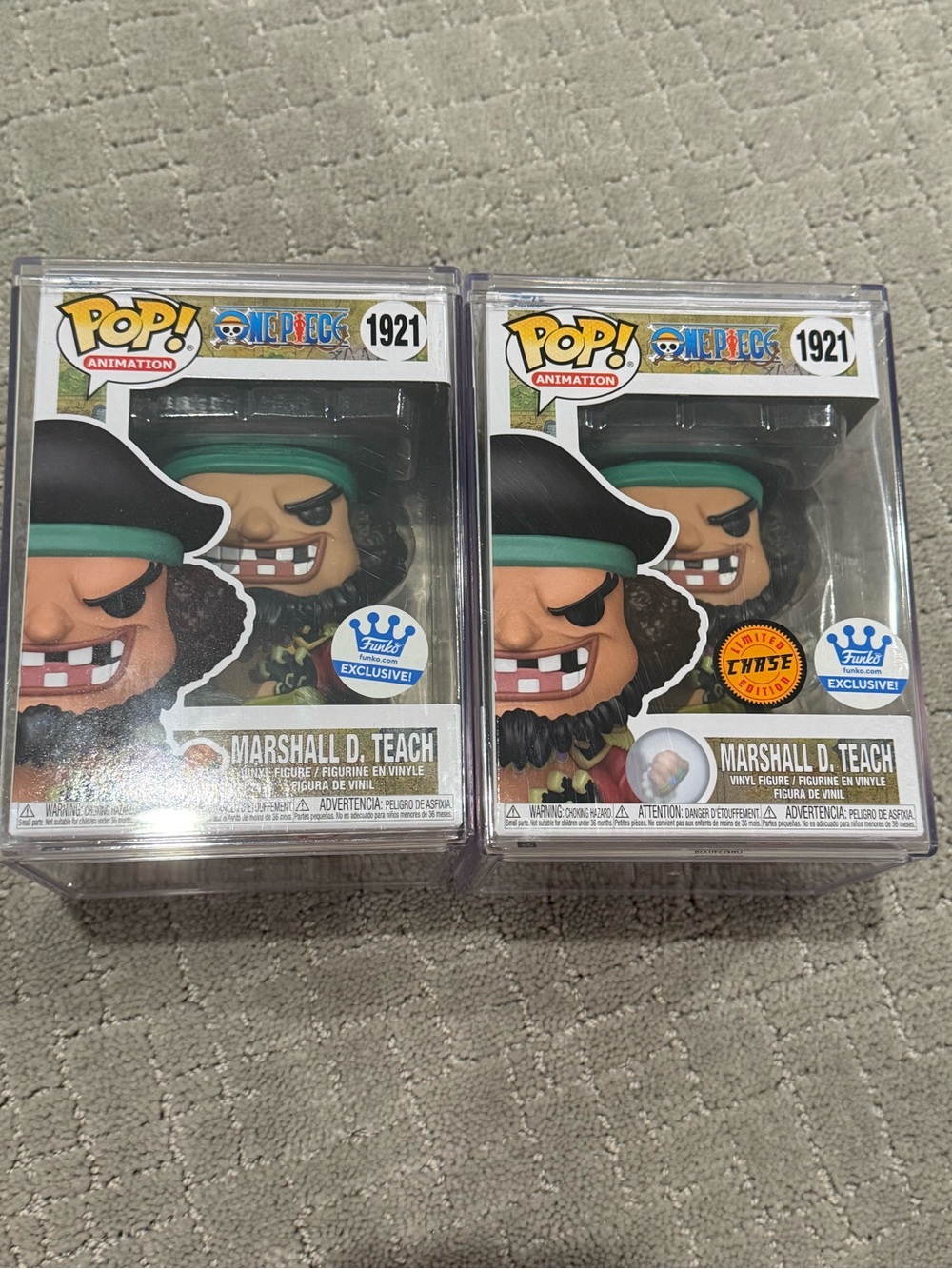Funko Pop Animation  One Piece Marshall D. Teach 1921  Common and Chase New!